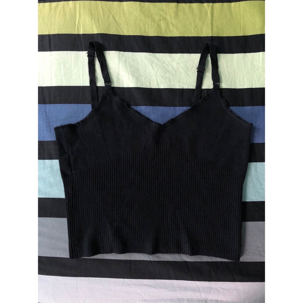 ❄️VINTAGE Shu-Shu Stretchy Crop Top